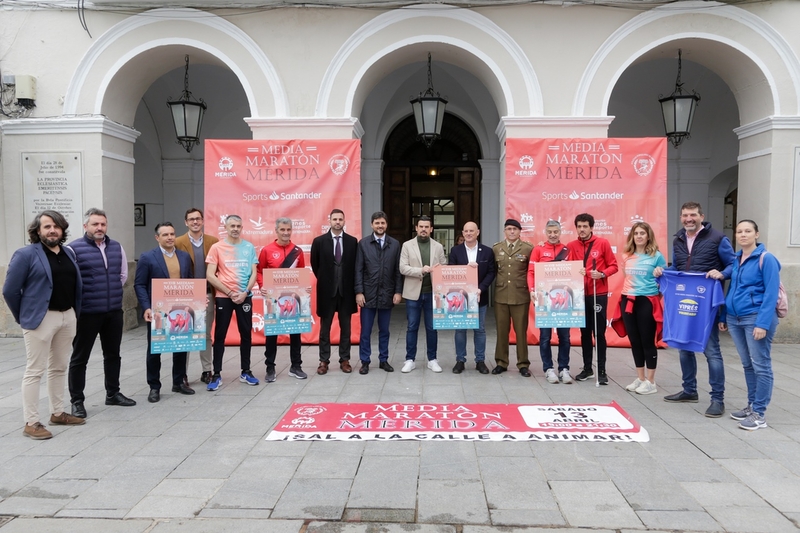 Mérida acoge el sábado su XVIII Media maratón en la que participaran 2.300 atletas en un circuito que estrena su homologación