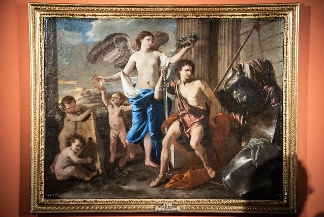 “El triunfo de David” de Nicolás Poussin, puede contemplarse hasta el 19 de mayo en el Museo Nacional de Arte Romano