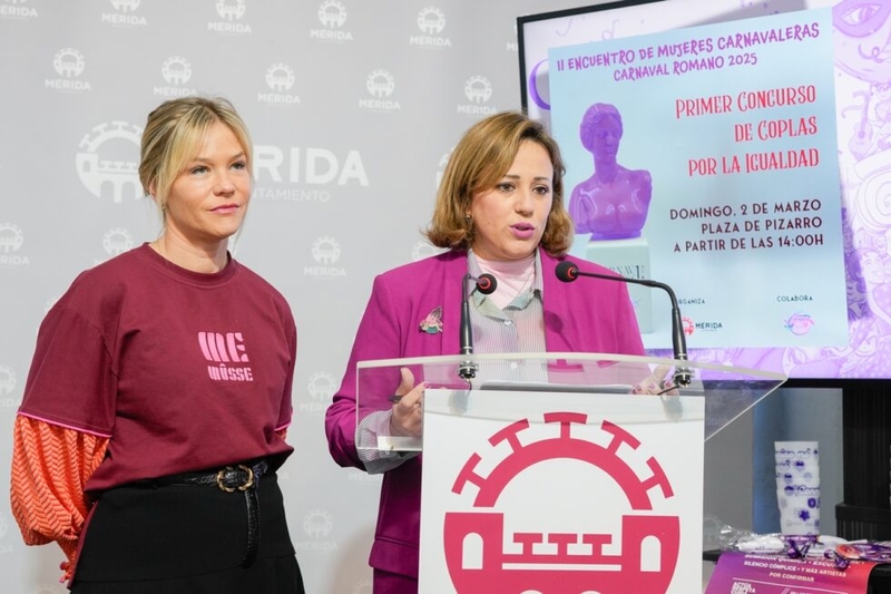 El Ayuntamiento de Mérida vuelve a lanzar, con motivo del Carnaval, la campaña “Disfrázate en Igualdad” y “Conmigo no cuentes Festival”
