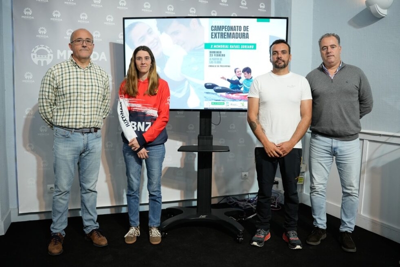 El campeonato de Extremadura de Piragüismo y X Memorial Rafael Soriano se celebra el domingo en el embalse de Proserpina 