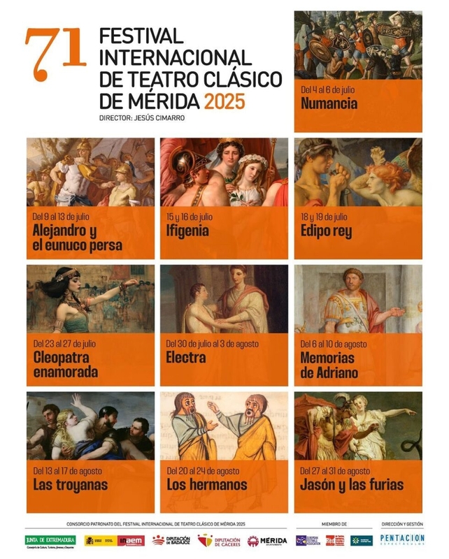 El alcalde destaca a las empresas teatrales emeritenses y los artistas locales como protagonistas del “evento cultural más importante de Extremadura''