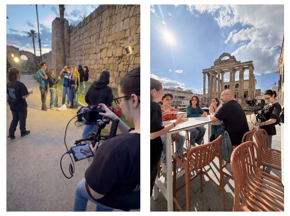 ‘Lo normal cambia’, grabación en lugares emblemáticos de la ciudad de la nueva campaña de sensibilización de consumo de alcohol en menores