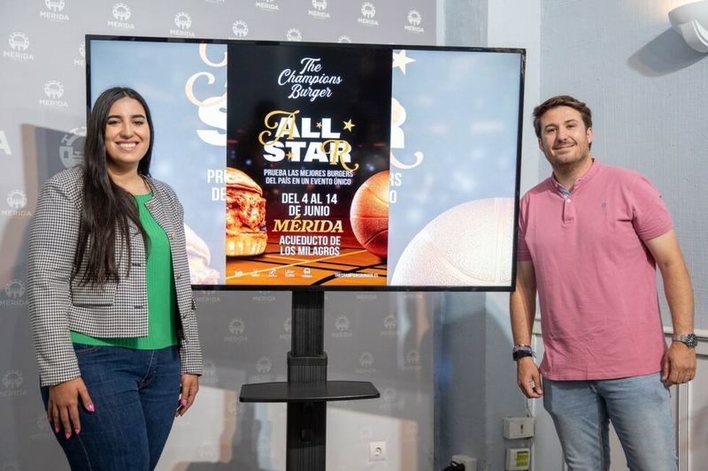 The Champions Burger llega por primera vez a Mérida, convirtiendo a la capital extremeña en punto de encuentro para los amantes de las hamburguesas 