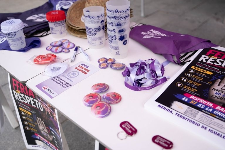 El Ayuntamiento de Mérida impulsa la campaña ‘Feria con Respeto’ para prevenir y combatir las agresiones sexistas