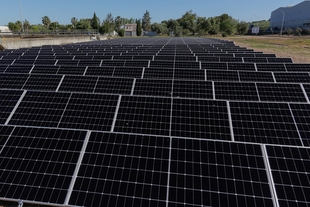 Cubierto el 100% del consumo energético diurno de la planta depuradora de Mérida con energía solar gracias a la instalación de 665 placas fotovoltaica