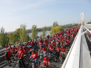 680 alumnos y alumnas de la ciudad participan el miércoles en el Día Escolar de la Bicicleta “Maestro Pedro Lozano”
