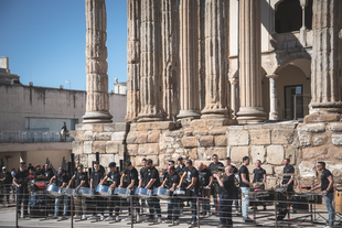 El Templo de Diana acoge este domingo el XI Concurso Regional de Tamborada y Percusión que este año aumenta sus premios