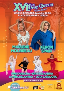 La Carpa de la Plaza de España acoge esta noche la XVII Gala Drag Queen “Tomás Bravo”