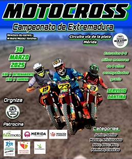 El campeonato de Extremadura de Motocross se celebra el domingo en el circuito municipal de Royanejos