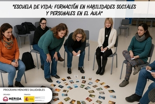 El programa “Menores Saludables” abre la inscripción para el curso “Escuela de vida: formación de habilidades personales y sociales en el aula”