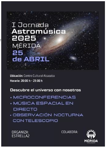 La I Jornada de Astromúsica convertirá la terraza del centro cultural Alcazaba  en un observatorio