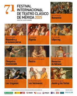 El alcalde destaca a las empresas teatrales emeritenses y los artistas locales como protagonistas del “evento cultural más importante de Extremadura''