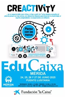 El taller itinerante “Creactivity” estará en Mérida para ofrecer a niñas y niños propuestas abiertas e interdisciplinaria
