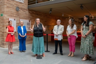 Una exposición en el Museo Nacional de Arte Romano exhibe piezas del Museo Arqueológico Nacional