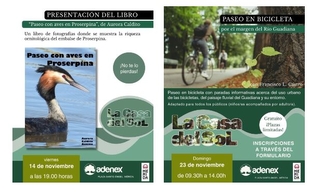 El programa de Educación Ambiental Comunitaria ofrece tres actividades en este mes de noviembre