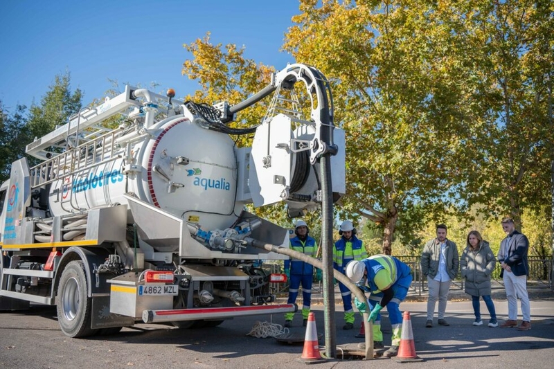 El Ayuntamiento de Mérida y Aqualia refuerzan su compromiso con el saneamiento urbano