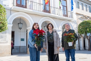 FEAFES Salud Mental inicia, en colaboración con el Ayuntamiento, una campaña solidaria de venta de flores de Pascua
