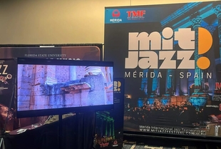 El Festival Mit Jazz de Mérida, único a nivel europeo en la conferencia que reúne a medio millar de instituciones educativas en Nueva Orleans