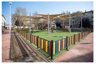 Bellavista, La Calzada y La Heredad disponen ya de nuevas áreas de juegos infantiles