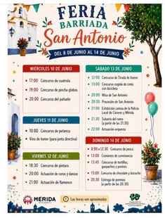 La nueva directiva de la Asociación Vecinal de San Antonio recupera la Semana Cultural del barrio tras casi dos décadas sin celebrarse