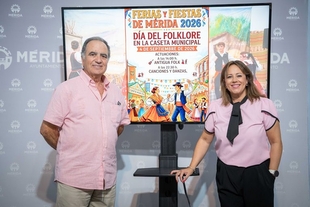 El folklore extremeño será protagonista en la caseta municipal de la Feria de Mérida el 4 de septiembre