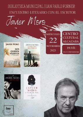 La Biblioteca Municipal Juan Pablo Forner organiza un encuentro con el escritor Tomás Moro