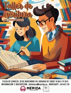 La Biblioteca Municipal Juan Pablo Forner organiza un taller de escritura para adultos con Jaime Covarsí